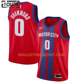 Maillot NBA Detroit Pistons Andre Drummond 0 Nike 2019-20 City Edition Swingman - Enfant